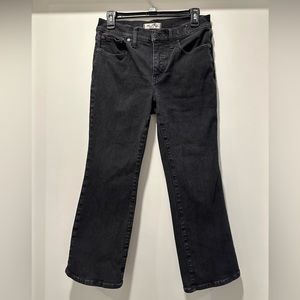 Madewell kick out crop jeans